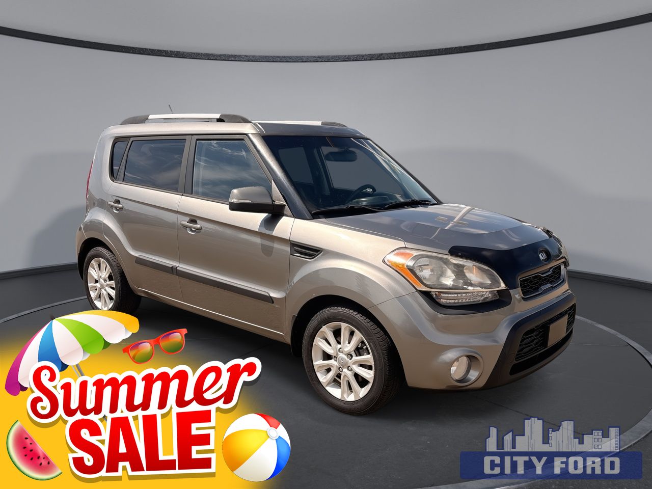 Gray 2013 Kia Soul Wagon 6-Speed Automatic