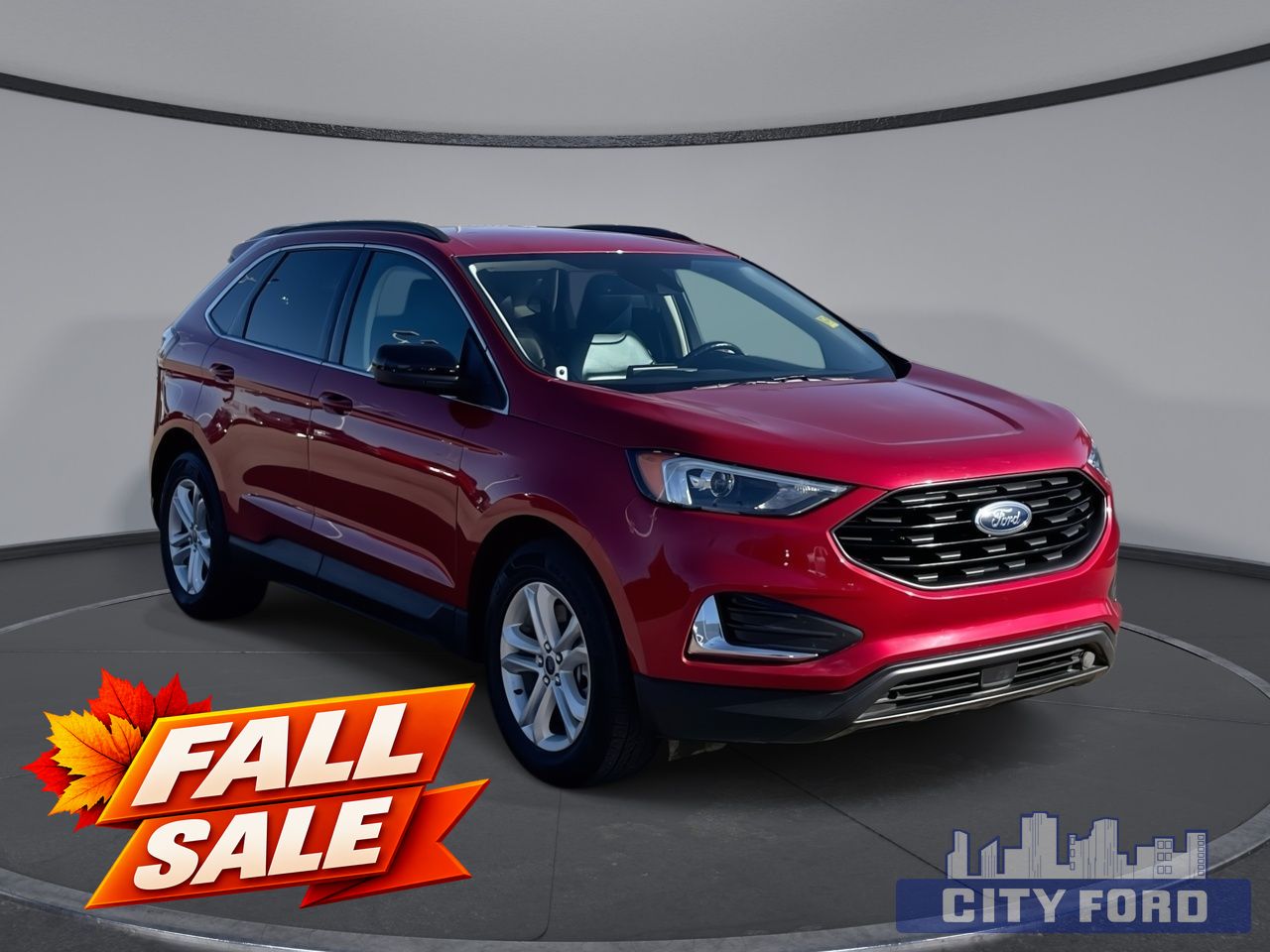 Red 2022 Ford Edge SUV / Crossover All-Wheel Drive 8-Speed Automatic