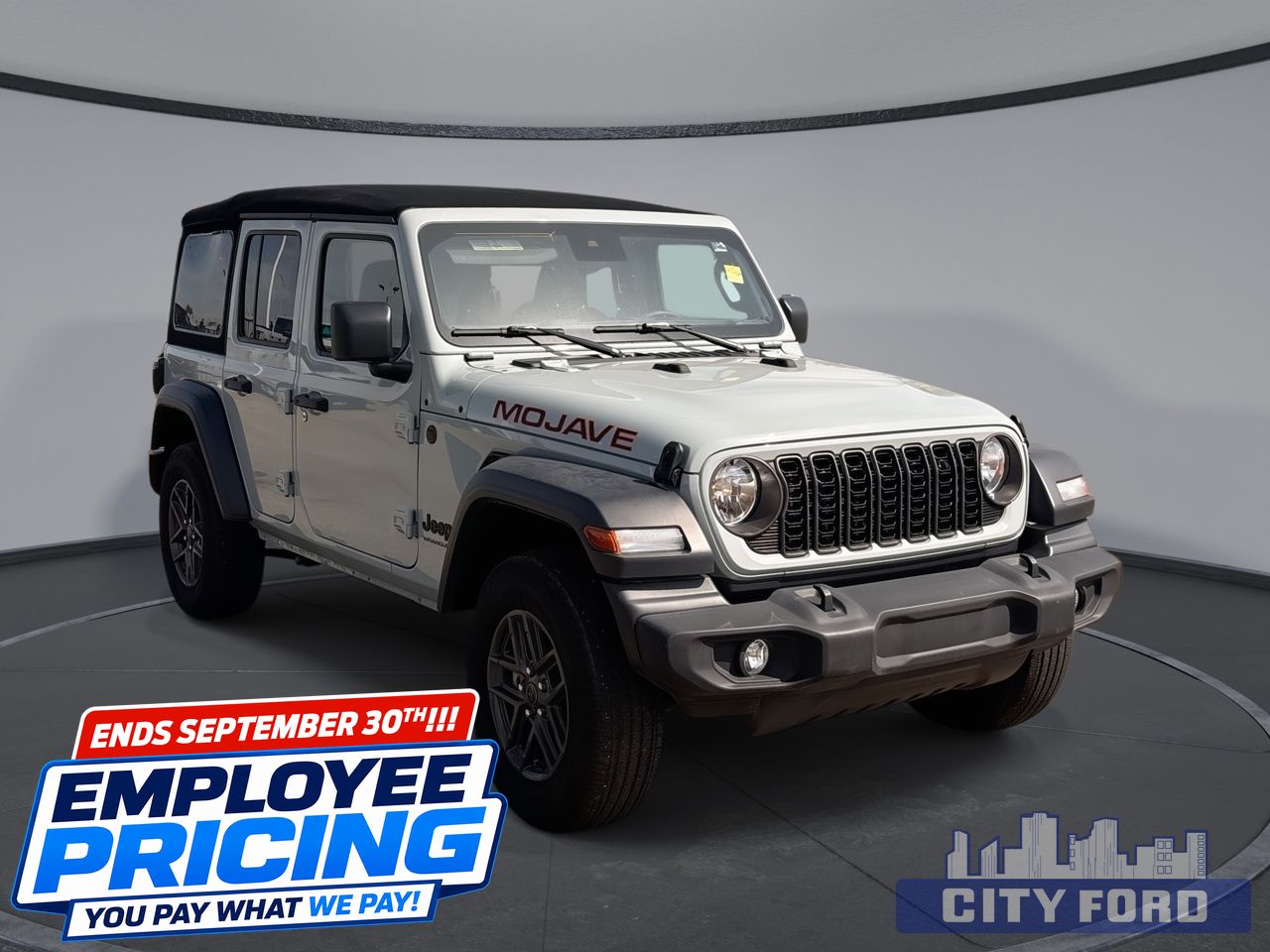 Gray 2024 Jeep Wrangler SUV / Crossover Four-Wheel Drive Automatic
