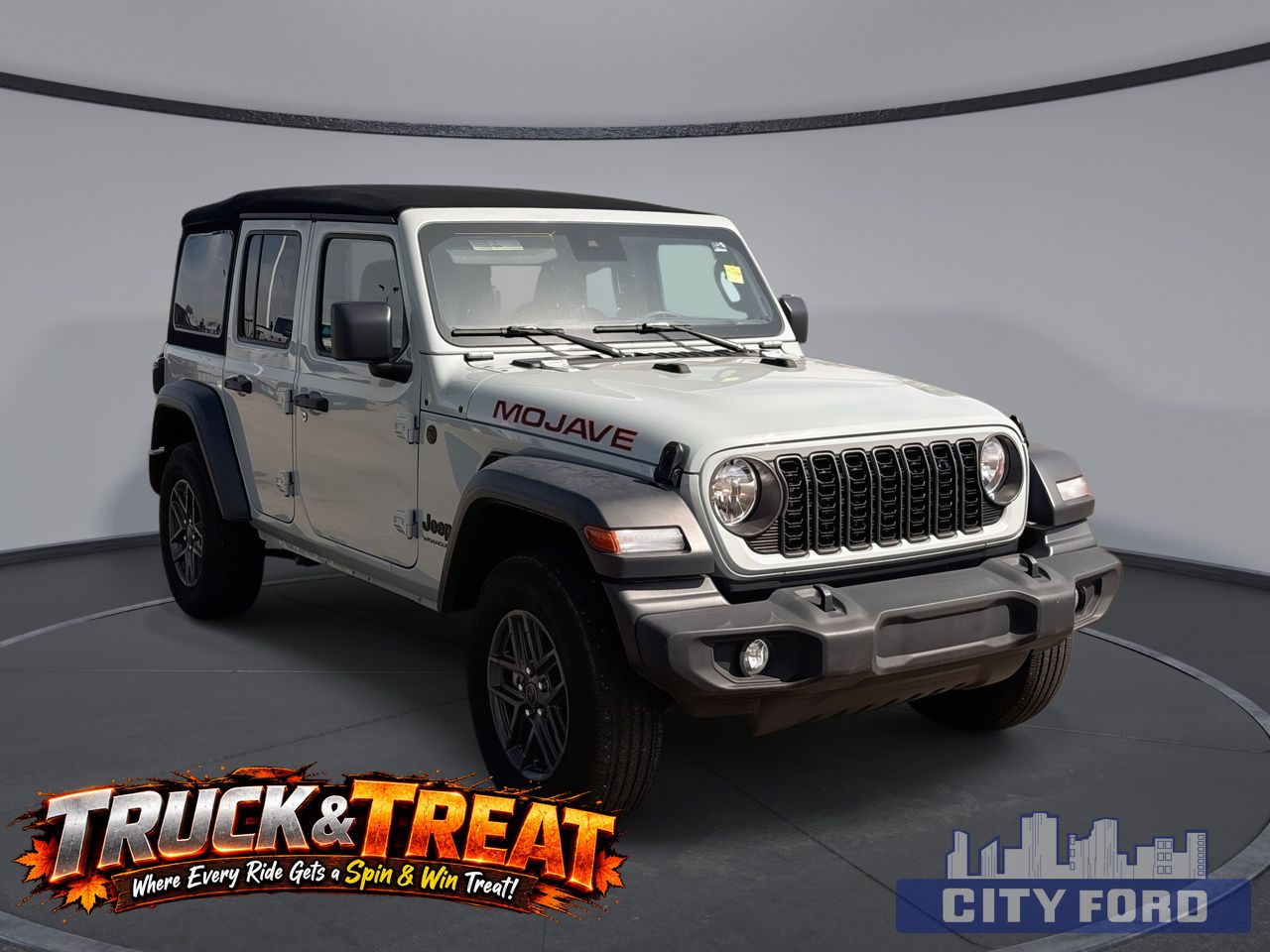 Gray 2024 Jeep Wrangler SUV / Crossover Four-Wheel Drive Automatic