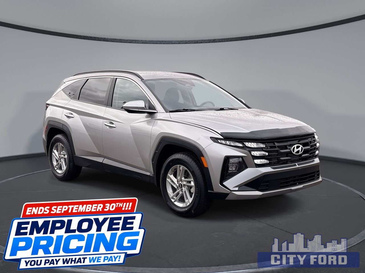 Silver 2025 Hyundai Tucson SUV / Crossover All-Wheel Drive 8-Speed Dual Clutch