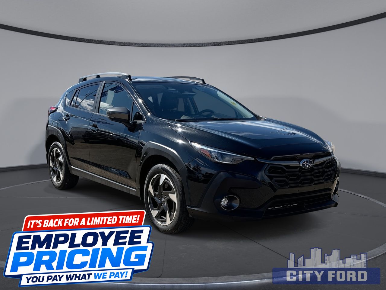 Black 2025 Subaru Crosstrek SUV / Crossover All-Wheel Drive Continuously Variable Transmission