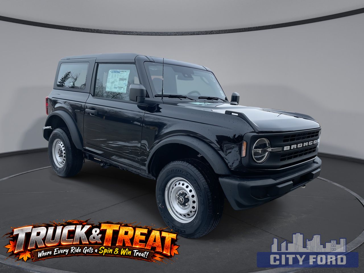 SHADOW BLACK 2026 Ford Bronco SUV / Crossover Four-Wheel Drive Automatic