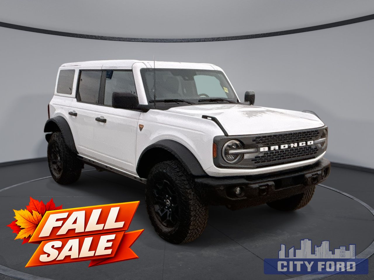 White 2026 Ford Bronco SUV / Crossover Four-Wheel Drive 7-Speed Manual