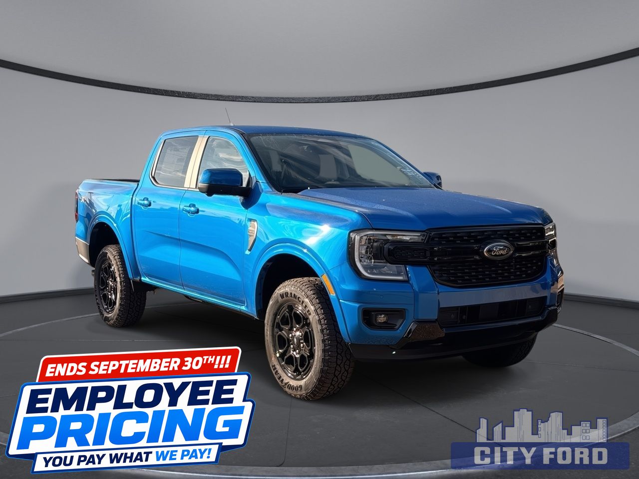 VELOCITY BLUE 2026 Ford Ranger Pickup Truck Four-Wheel Drive Automatic