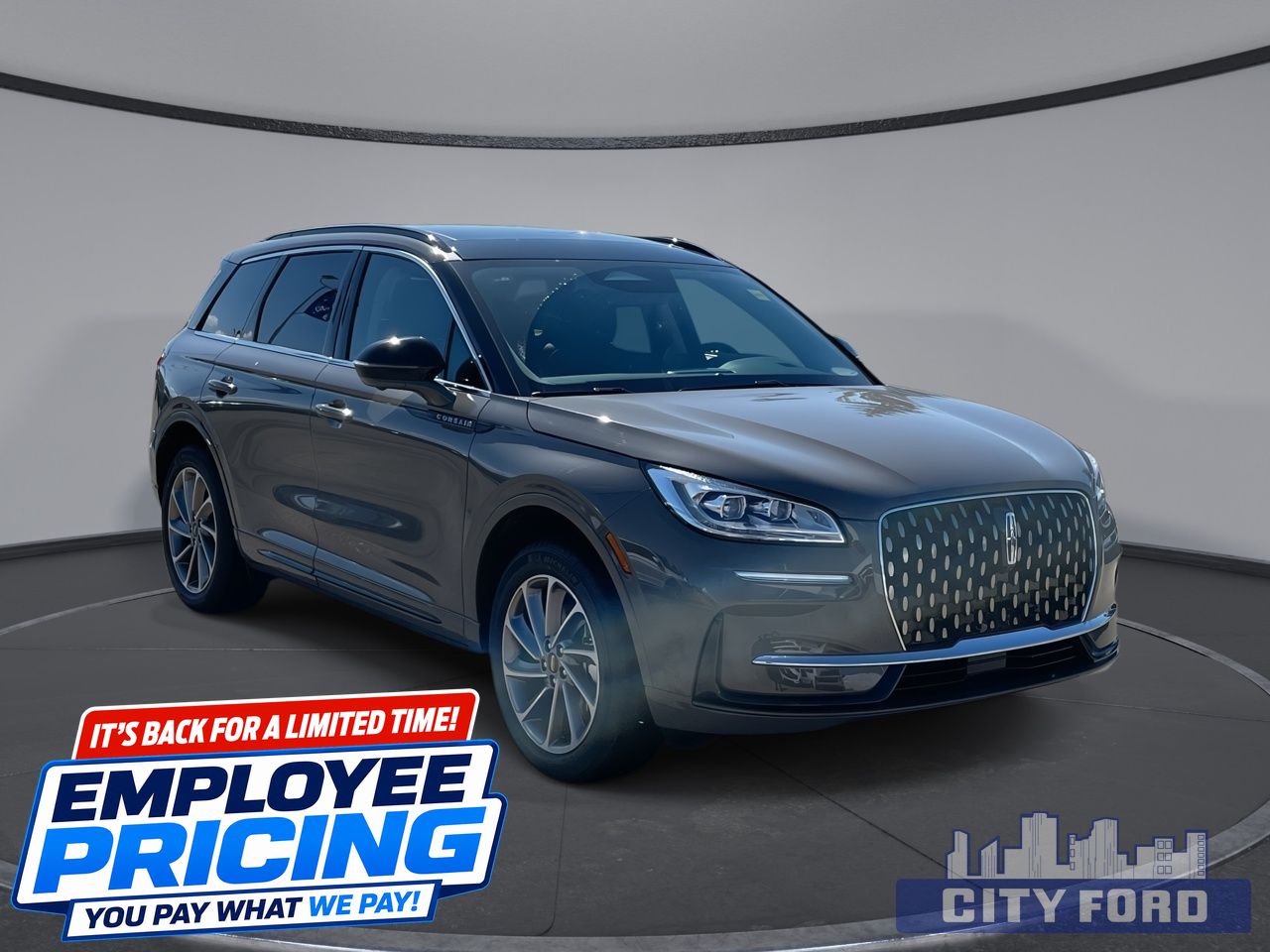 Gray 2026 Lincoln Corsair SUV / Crossover All-Wheel Drive Continuously Variable Transmission